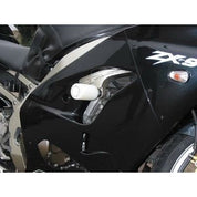 R&G Racing White Classic Style Crash Protectors For 2002-2003 Kawasaki Ninja ZX9R ZX900F