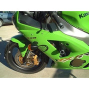 R&G Racing Black Classic Style Crash Protectors For 2003-2004 Kawasaki Ninja ZX6R ZX600F