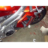 Protectores anticolisión R&G Racing de estilo clásico en negro para Aprilia SL1000 Falco 2000-2004