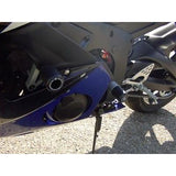 R&G Racing Black Classic Style Crash Protectors For 2003-2005 Yamaha YZF R6