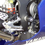 R&G Racing Black Classic Style Crash Protectors For 2003-2005 Yamaha YZF R6