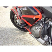 R&G Racing Black Classic Style Crash Protectors For 2003-2006 Honda CBR600RR
