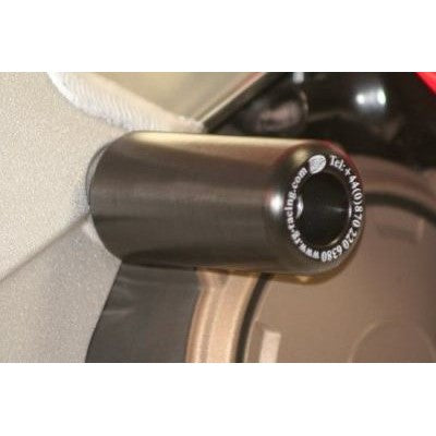 Protectores antichoque R&G Racing de estilo clásico en negro para Aprilia Pegaso 650 Factory (2004-2007)