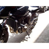 Protectores antichoque R&G Racing de estilo clásico en negro para Kawasaki Z1000 2003-2006