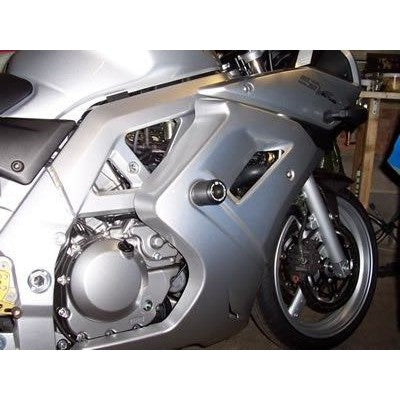 R&G Racing Black Classic Style Crash Protectors For 2003-2012 Suzuki SV650 FullFaired