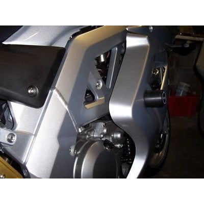 R&G Racing Black Classic Style Crash Protectors For 2003-2012 Suzuki SV650 FullFaired