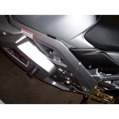 R&G Racing Black Classic Style Crash Protectors For 2003-2012 Suzuki SV650 FullFaired