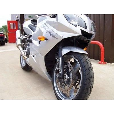 R&G Racing White Classic Style Crash Protectors For 1983 Triumph Daytona 600