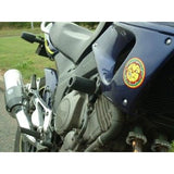 R&G Racing Black Classic Style Crash Protectors For 1992-1993 Yamaha TDM850