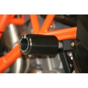 R&G Racing Black Classic Style Crash Protectors For 2005-2008 KTM 950 Supermoto