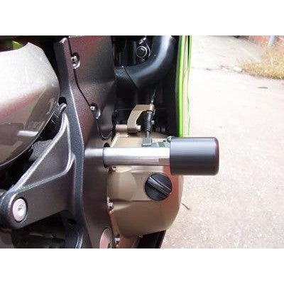 R&G Racing Black Classic Style Crash Protectors For 2000-2001 Kawasaki Ninja ZX12R ZX1200A