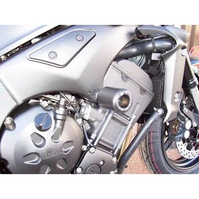 R&G Racing Black Classic Style Crash Protectors For 2001-2015 Yamaha FZ1