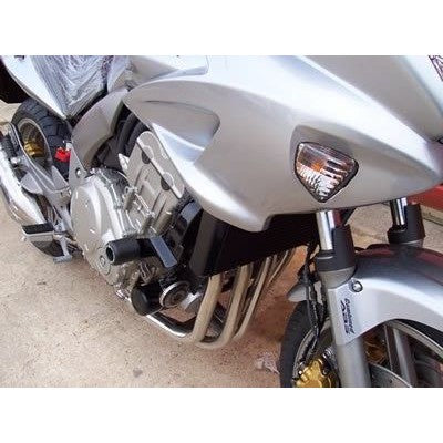 R&G Racing Black Classic Style Crash Protectors For 2006-2009 Honda CBF1000 ABS