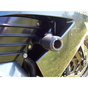 R&G Racing Black Classic Style Crash Protectors For 2006-2007 Kawasaki Ninja ZX14 ZX1400A