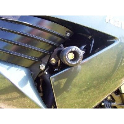 R&G Racing Black Classic Style Crash Protectors For 2006-2007 Kawasaki Ninja ZX14 ZX1400A