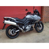 Protectores antichoque R&G Racing de estilo clásico negro para Suzuki Vstrom 1000 DL1000 (2006-2009)