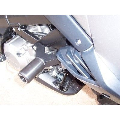 R&G Racing Black Classic Style Crash Protectors For 2006-2009 Suzuki Vstrom 1000 DL1000