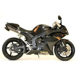 Bobinas de protección contra impactos estilo aerodinámico negro R&G Racing para Yamaha YZF R1 (2007-2013)