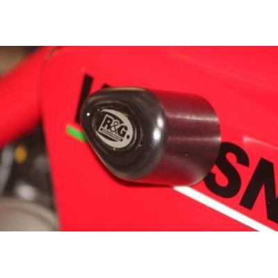 R&G Racing Black Aero Style Crash Protection Bobbins For 2007-2008 Ducati 1098 S