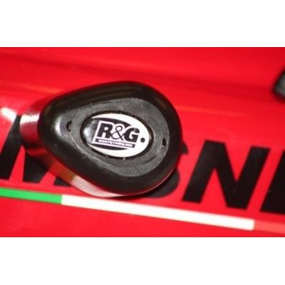 R&G Racing White Aero Style Crash Protection Bobbins For 2007-2008 Ducati 1098 S