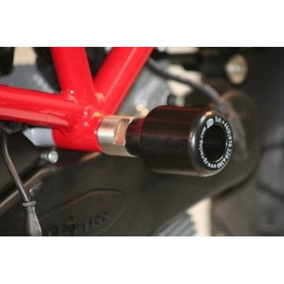 R&G Racing Black Classic Style Crash Protectors For 2008-2009 Ducati Hypermotard 1100