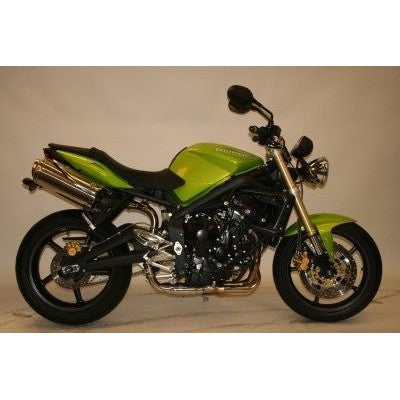 R&G Racing Black Aero Style Crash Protectors For 2007-2012 Triumph Street Triple 675