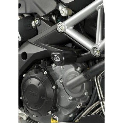 R&G Racing Black Aero Style Crash Protectors For 2013-2018 Aprilia Caponord 1200