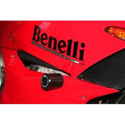 R&G Racing Black Classic Style Crash Protectors For 2003-2010 Benelli Tornado Tre 900Novecento