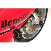 R&G Racing Black Classic Style Crash Protectors For 2003-2010 Benelli Tornado Tre 900Novecento