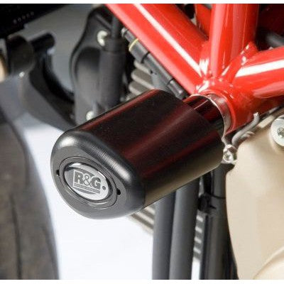 R&G Racing Black Aero Style Crash Protectors For 2008-2009 Ducati Hypermotard 1100
