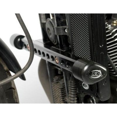 R&G Racing Black Aero Style Crash Protectors For 2008-2010 Harley-Davidson Sportster 1200 XR1200