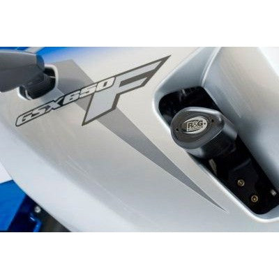 R&G Racing Black Aero Style Crash Protection Bobbins For 2010-2016 Suzuki Katana 650 GSX650F