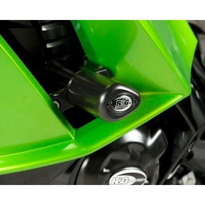 R&G Racing Black Aero Style Crash Protection Bobbins For 2011-2016 Kawasaki Z1000SX (Ninja 1000)