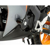 R&G Racing Black Aero Style Crash Protectors For 2011-2017 Honda CBR125R