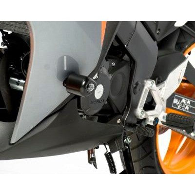 R&G Racing Black Aero Style Crash Protectors For 2011-2017 Honda CBR125R
