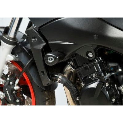 R&G Racing Black Aero Style Crash Protectors For 2006-2012 Suzuki GSR600
