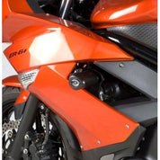 R&G Racing Black Aero Style Crash Protectors For 2009-2010 Kawasaki ER-6N