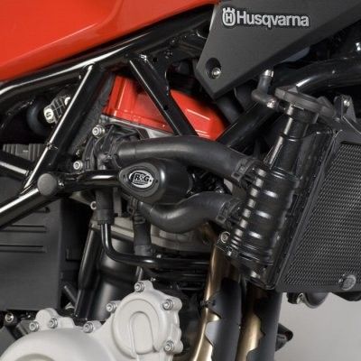 R&G Racing Black Aero Style Crash Protectors For 2012-2024 Husqvarna Nuda 900R