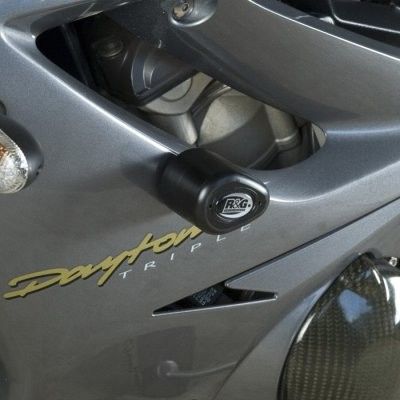 R&G Racing Black Crash Protectors For 2012-2011 Triumph Daytona 675 CP0309BL