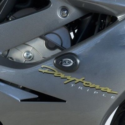 R&G Racing Black Crash Protectors For 2012-2011 Triumph Daytona 675 CP0309BL