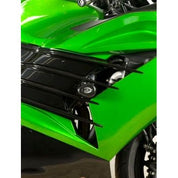 R&G Racing White Aero Style Crash Protectors For 2012-2019 Kawasaki ZZR1400 (ZX-14)