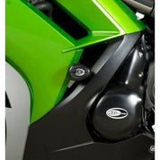 R&G Racing Black Crash Protectors For 2012-2016 Kawasaki ER6-F (Ninja 650 Faired)