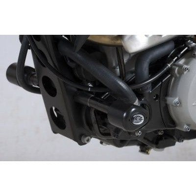 R&G Racing Black Aero Style Husqvarna TR650 Crash Protectors For 2012-2013 Husqvarna TR650 Strada