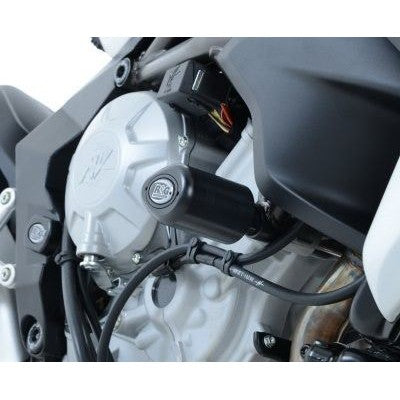 R&G Racing White Aero Style Crash Protectors For 2013-2016 MV Agusta Brutale 675