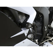 R&G Racing White Aero Style Crash Protection Bobbins For 2015-2018 Kawasaki Ninja ZX6R ZX636