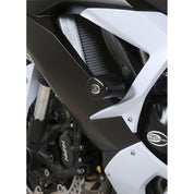 R&G Racing White Aero Style Crash Protection Bobbins For 2015-2018 Kawasaki Ninja ZX6R ZX636
