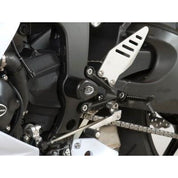 R&G Racing Black Aero Style Crash Protectors Lower For 2013-2024 Kawasaki Ninja ZX6R ZX600F