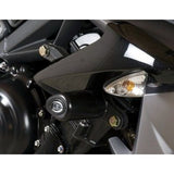 R&G Racing White Aero Style Crash Protection Bobbins For 2013-2016 Triumph Street Triple 675