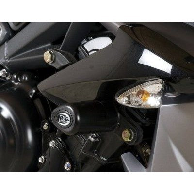 R&G Racing White Aero Style Crash Protection Bobbins For 2013-2016 Triumph Street Triple 675