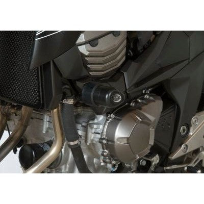 R&G Racing Black Aero Style Crash Protection Bobbins For 2013-2016 Kawasaki Z800